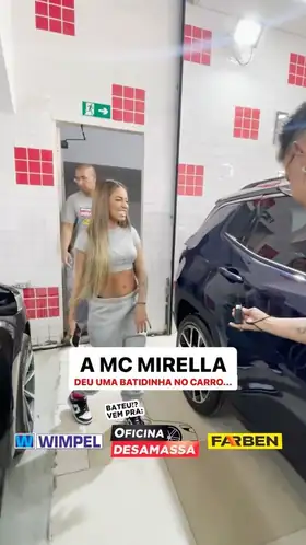 Mc Mirella bateu o carro e escolheu a @oficinadesamassa pra deixar ele NOVO DENOVO. Precis...